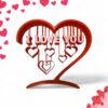 3D dekorácia „I Love You“ – Valentínske srdce