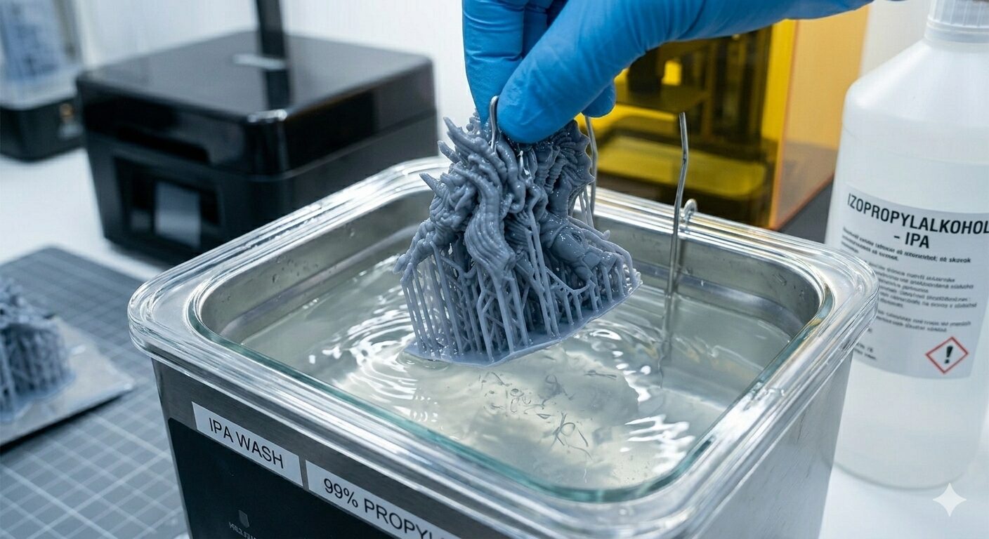 Dôkladné IPA oplachovanie